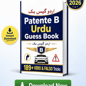 PATENTE B TRICKS BOOK IN URDU PDF BOOK - DOWNLOAD GUESS BOOK - TRUCCHI PATENTE B